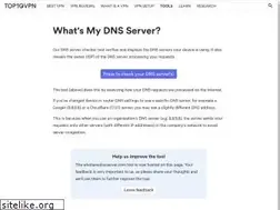 Sites similar to whatsmydnsserver.com