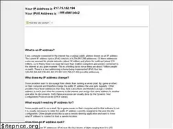 Sites similar to whatsmyip.net