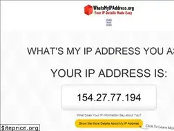 Sites similar to whatsmyipaddress.org