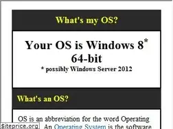 Sites similar to whatsmyos.com