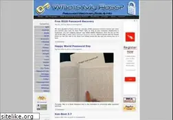 Sites similar to whatsmypass.com