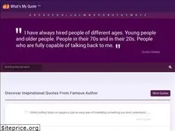 Sites similar to whatsmyquote.com