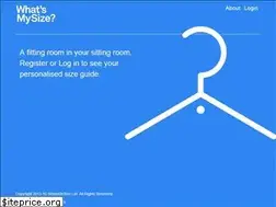 Sites similar to whatsmysize.com