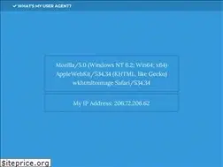 Sites similar to whatsmyuseragent.org