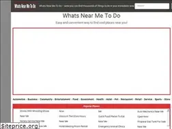 Sites similar to whatsnearmetodo.com