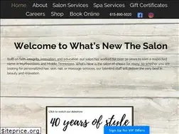 Sites similar to whatsnewthesalon.com