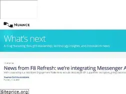 Sites similar to whatsnext.nuance.com