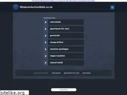 Sites similar to whatson4schoolkids.co.uk