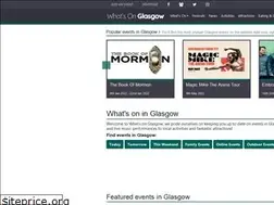 Sites similar to whatsonglasgow.co.uk