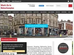 Sites similar to whatsoninwolverhampton.com