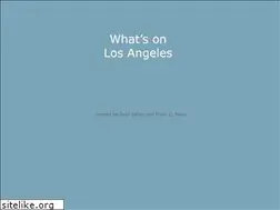 Sites similar to whatsonlosangeles.com