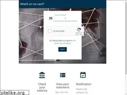Sites similar to whatsonmycard.com