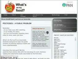 Sites similar to whatsonmyfood.org