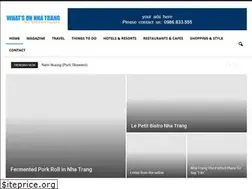 Sites similar to whatsonnhatrang.net