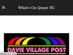 Sites similar to whatsonqueerbc.com