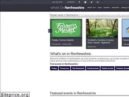 Sites similar to whatsonrenfrewshire.co.uk