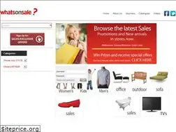 Sites similar to whatsonsale.com.au