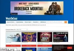 Sites similar to whatsonstage.com