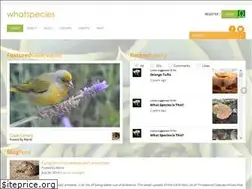 Sites similar to whatspecies.com