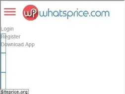 Sites similar to whatsprice.com