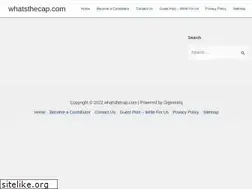 Sites similar to whatsthecap.com