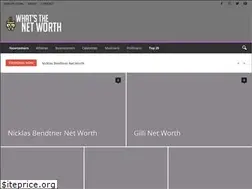 Sites similar to whatsthenetworth.com