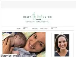 Sites similar to whatstheovenonfor.com