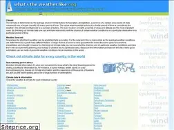 Sites similar to whatstheweatherlike.org