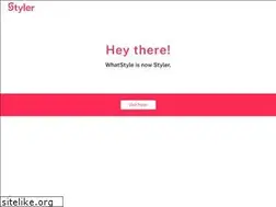 Sites similar to whatstyle.uk