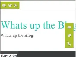 Sites similar to whatsuptheblog.com