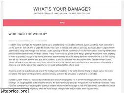 Sites similar to whatsyourdamagesite.wordpress.com
