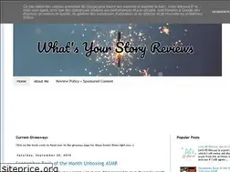 Sites similar to whatsyourstoryreviews.com