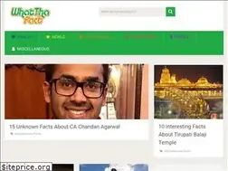 Sites similar to whatthafact.com