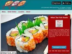 Sites similar to whatthefishsushi.com