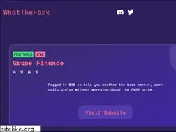 Sites similar to whatthefork.xyz