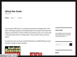 Sites similar to whatthegeek.net