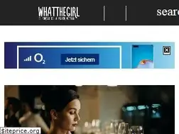Sites similar to whatthegirl.com