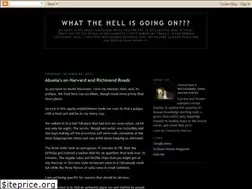Sites similar to whatthellsgoingon.blogspot.com