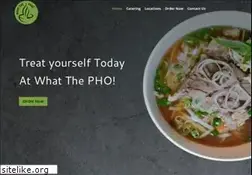 Sites similar to whatthepho.net