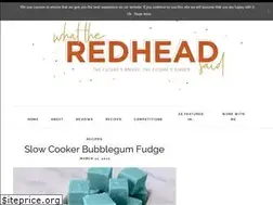 Sites similar to whattheredheadsaid.com