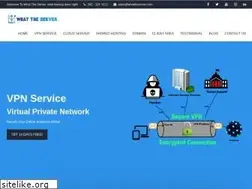 Sites similar to whattheserver.com