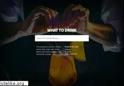 Sites similar to whattodrink.com