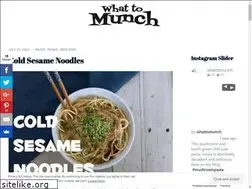 Sites similar to whattomunch.com