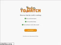 Sites similar to whattowat.ch