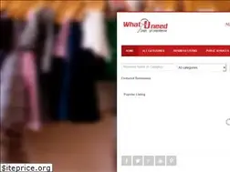 Sites similar to whatuneed.in