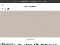 Sites similar to whatwaist.com