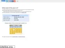 Sites similar to whatweekisit.com
