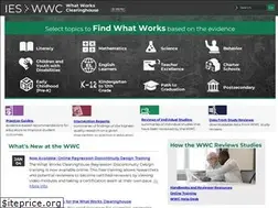 Sites similar to whatworks.ed.gov