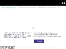 Sites similar to whatworkscities.org