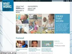 Sites similar to whatworksforamerica.org